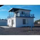 Bombay Beach: A house at the Beach built in  when the town was a hot spot.
