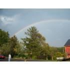 Shirleysburg: Rainbow in Shirleysburg, PA. Actually a double one it was.