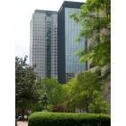 Birmingham: : Wachovia and AmSouth buildings from Linn Park