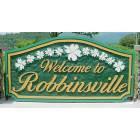 Robbinsville: Welcome to Ronninsville, NC Sign