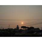 Rodeo: Smokey sunrise during the California fires in the summer of 2008