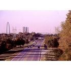 Smithton: Downtown St. Louis from Cahokia - Dupo Bridge