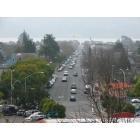 Benicia: A look down mainstreet from the top of N Street