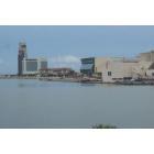 Corpus Christi: View of city from Texas State Aquarium