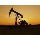 Darrouzett: Pump Jack west of Darrouzett, TX