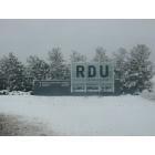 Raleigh: : Raleigh-Durham Airport After a March Winter Storm
