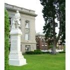 Walla Walla: : Columbus statue, Walla Walla County Court House