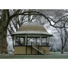 Walla Walla: : Bandstand, Pioneer Park, in the Winter