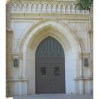 Enid: Ornate Doorway on Phillips University Campus
