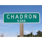 Chadron: Chadron population sign