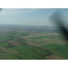 Lawton: Lawton Airport looking Northwest - from the air.