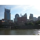 Nashville-Davidson: : View of Downtown Nashville from across the river!