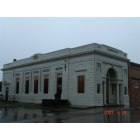 Creston: One of the old banks the did not survive the 1930s, It still stands great as ever.
