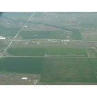 Walters: Walters Airport from the air looking west.