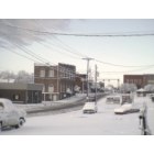 Blacksburg: March snow on Cheerokee St.