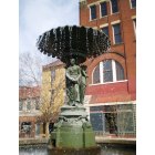 Maysville: Fountain on Market Street, Downtown Maysville