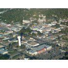 Uvalde: Downtown Uvalde , aerial view