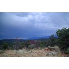 Payson: : view from the hill near the airport- 4th of July, 2008