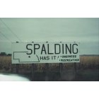 Spalding: Spalding Highway 91 sign