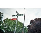 Peru: : Cole Porter Way at the corner of S Huntington and Main St., Peru IN., June 2009