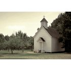 Rusk: Church at Rush State Park