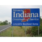 Woodburn: Welcome to Indiana, Highway 24, Fall 2009