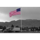 Hawthorne: The Big US Flag by park