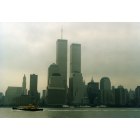 New York: : The Twin Towers from Circle Line Tour, June 2001