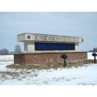 Centralia: Welcome sign, for Kaskaskia College in Centralia, Illinois.