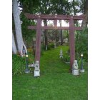 Vernal: : private japanese garden in Vernal Utah