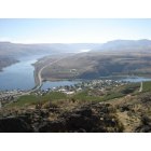 Pateros: Above Pateros, WA over looking the confluence of the Methow and Columbia Rivers
