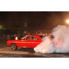 Oakboro: A Burnout is held in downtown Oakboro the fourth Friday of every month during the Oakboro Cruise-In. Thousands of people come to watch the event.