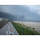 Long Branch: Heavy Storm Overtakes the Long Branch Boardwalk and Beach