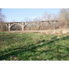 Danville: This old, abandoned and collapsing bridge was once the main traffic connection between Danville and Vermilion Heights. The 791 ft. long structure was built in 1915 and closed to traffic in 1960.
