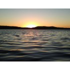 Senecaville: Sunrise on Scenecaville Lake.