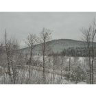 Casco: Winter view, Casco Maine