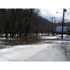 Ronceverte: The river is a little high