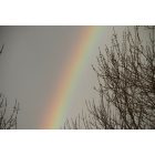 Indianapolis: : Rainbow over the house