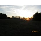 Stokesdale: Winter Sun Set