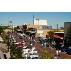Russell: Downtown Russell during Bricks, Broncs, BBQ event (October 2010)