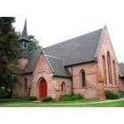 Lewistown: St. James' Episcopal Church-1863-Broadway and MacArthur-on the National Register of Historic Places