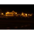 Ardmore: : Ardmore, OK Train Depot at night