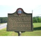 Zebulon: Old Newnan Historic Marker - US19 south of Zebulon, GA
