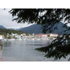 Sitka and: Looking at Sitka from Japonski Island