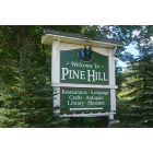 Pine Hill: pine hill sign