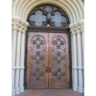 Delphos: door to St. John the Evangelist Catholic Church