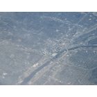 Grand Rapids: : Grand Rapids aerial shot from 35,000 feet. Flight was from Milwaukee to Newark, NJ