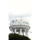 Strongsville: The Strongsville Water Tower, the only one in the world signed personally by Tom Wilson, the creator of the Ziggy Comic Strip.