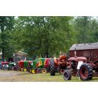 Scottville: West Michigan Old Engine Club tractor show