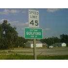 Guilford: City limit sign